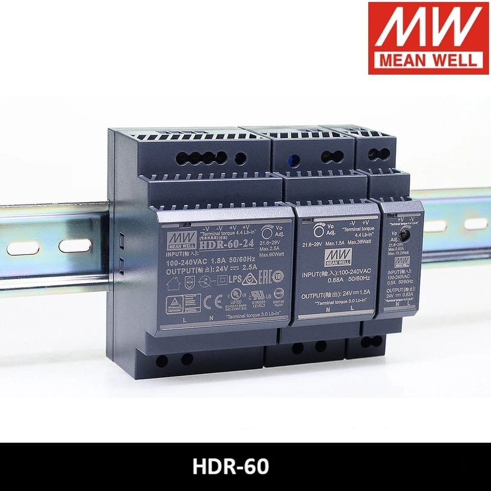 Fuente de Poder MeanWell HDR-60-24